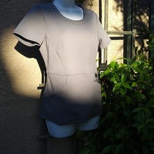 Gray Jaanuu Scrub Top